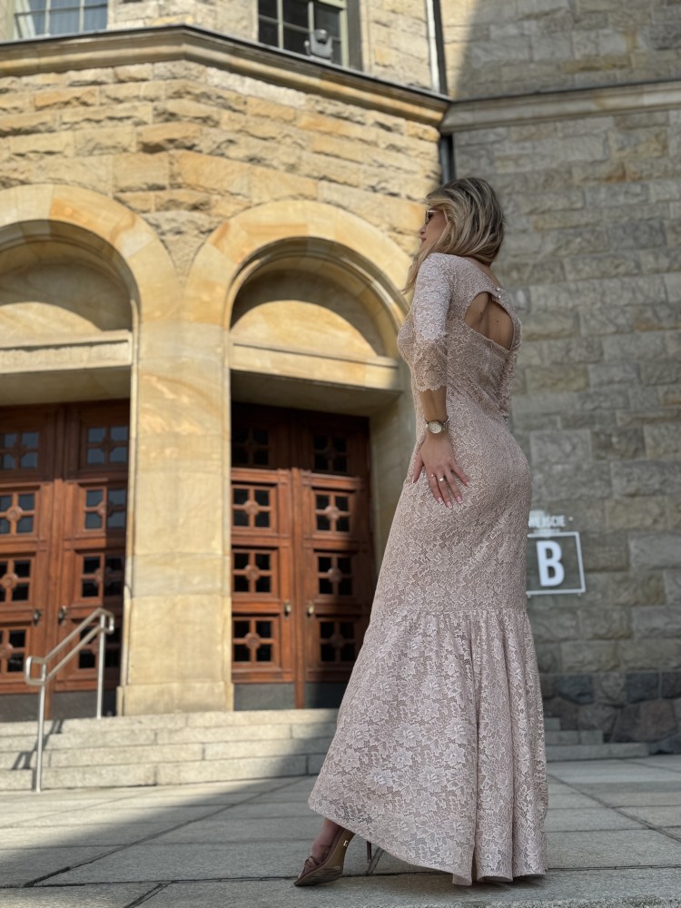 Sukienka beżowa HONEY