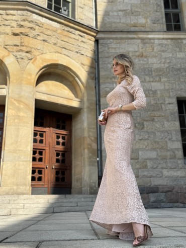 Sukienka beżowa HONEY