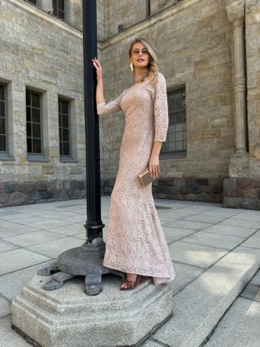 Sukienka beżowa HONEY