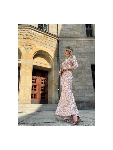 Sukienka beżowa HONEY