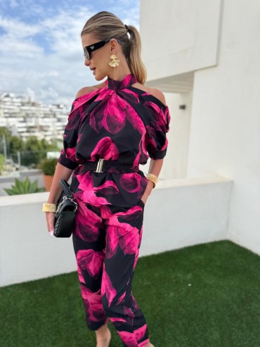 Spodnie różowe COLA