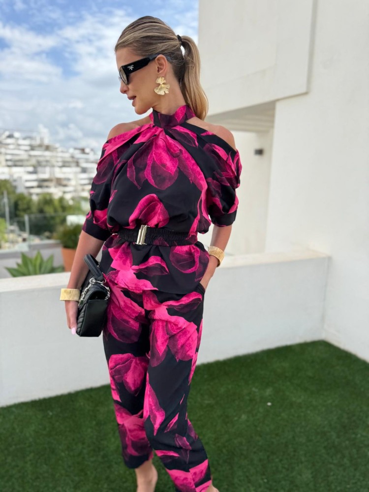 Spodnie różowe COLA