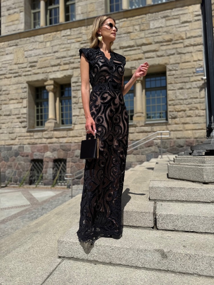 Sukienka czarna LENA