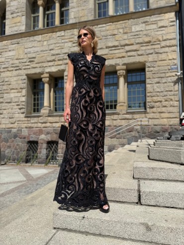 Sukienka czarna LENA