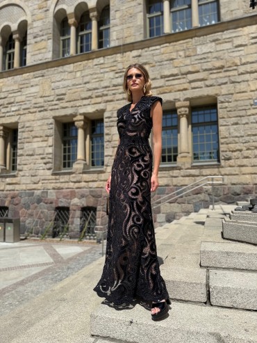 Sukienka czarna LENA