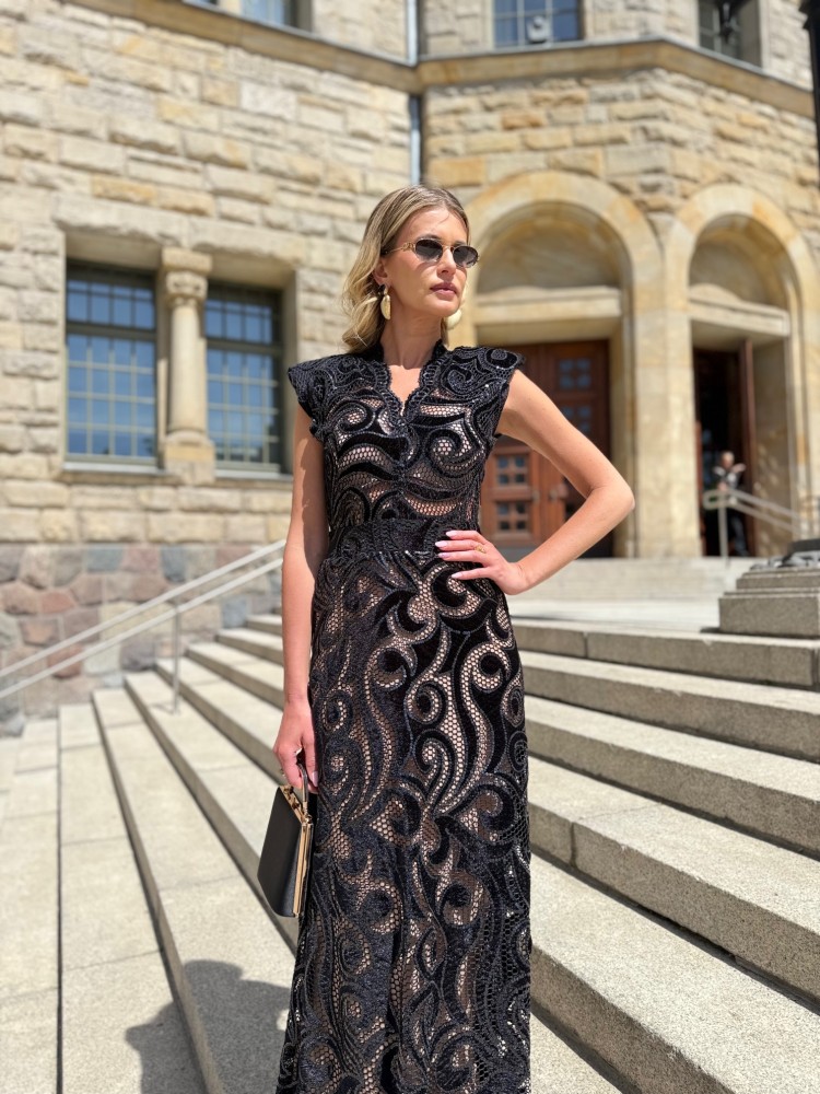 Sukienka czarna LENA