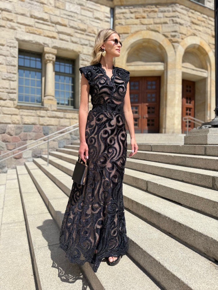 Sukienka czarna LENA