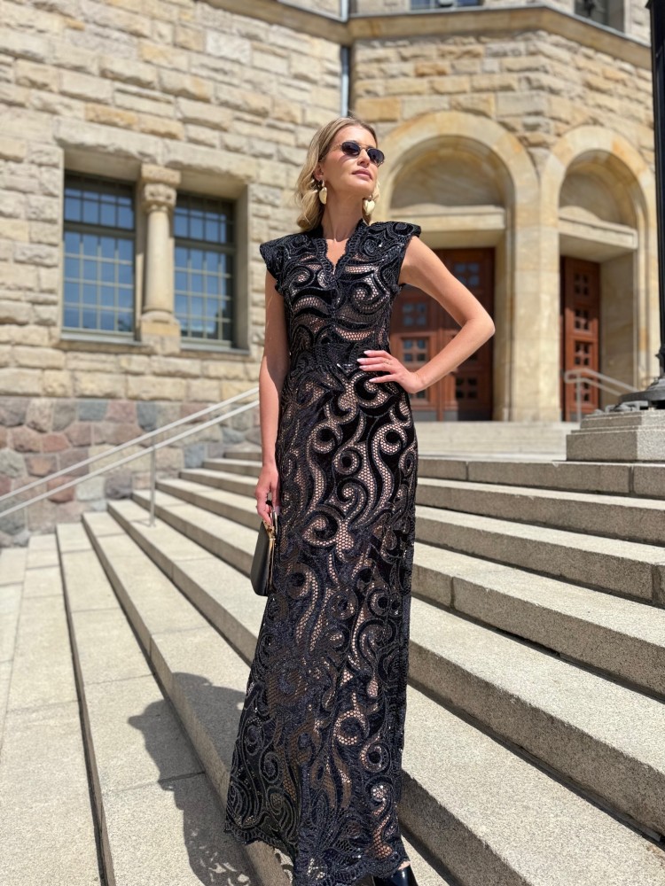 Sukienka czarna LENA