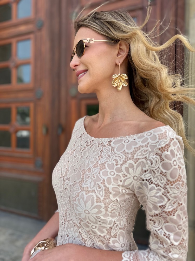 Sukienka beżowa AVA