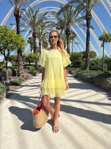 copy of Sukienka żółta LAMA