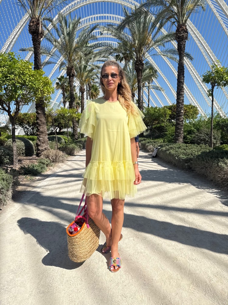 copy of Sukienka żółta LAMA