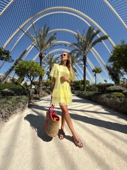 copy of Sukienka żółta LAMA