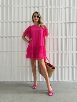 Sukienka fuksja LAMA