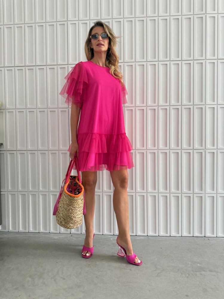 copy of Sukienka fuksja LAMA