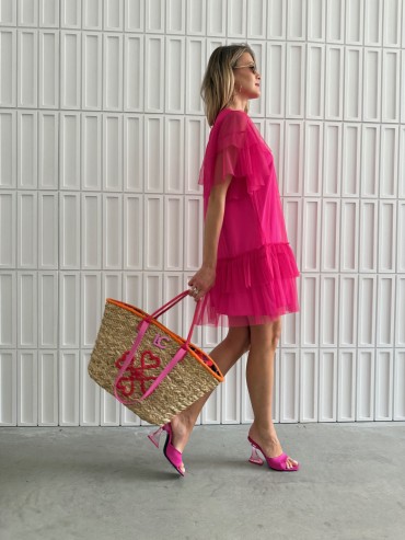 copy of Sukienka fuksja LAMA