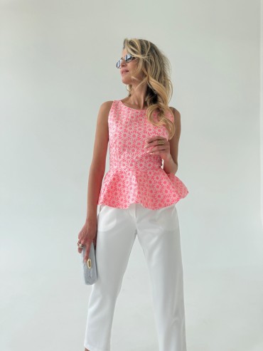 Bluzka różowa MILA