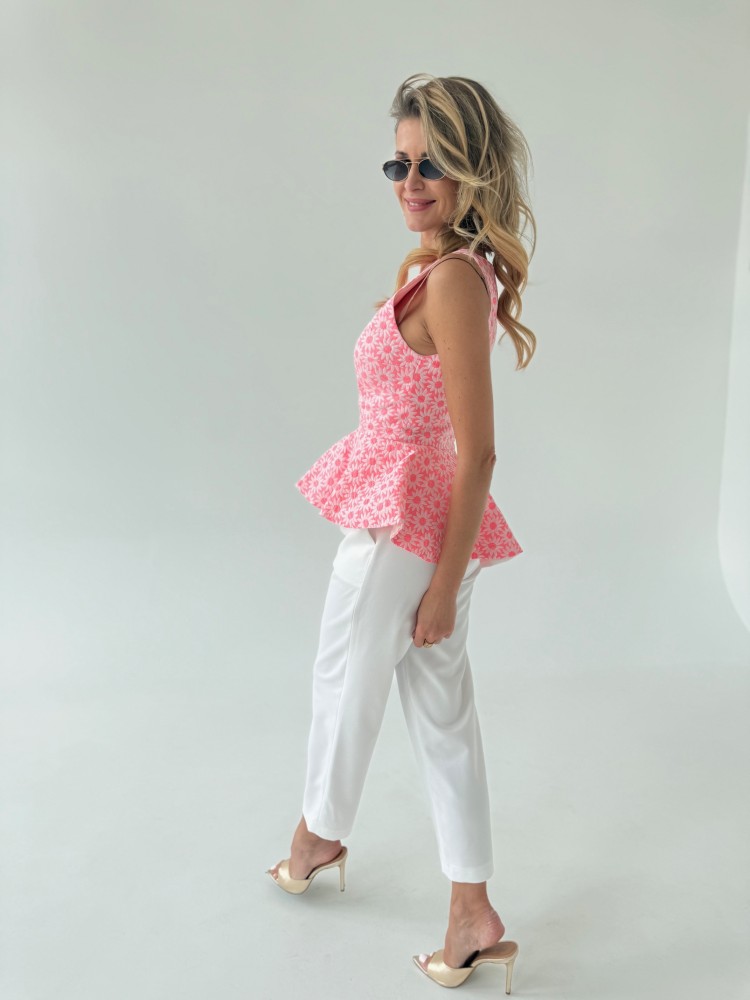 Bluzka różowa MILA