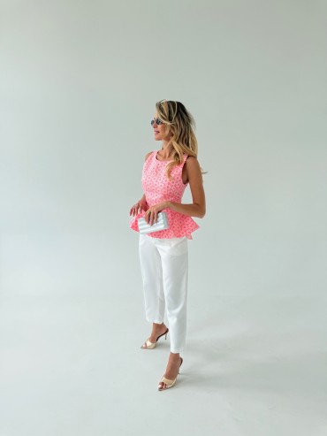 Bluzka różowa MILA