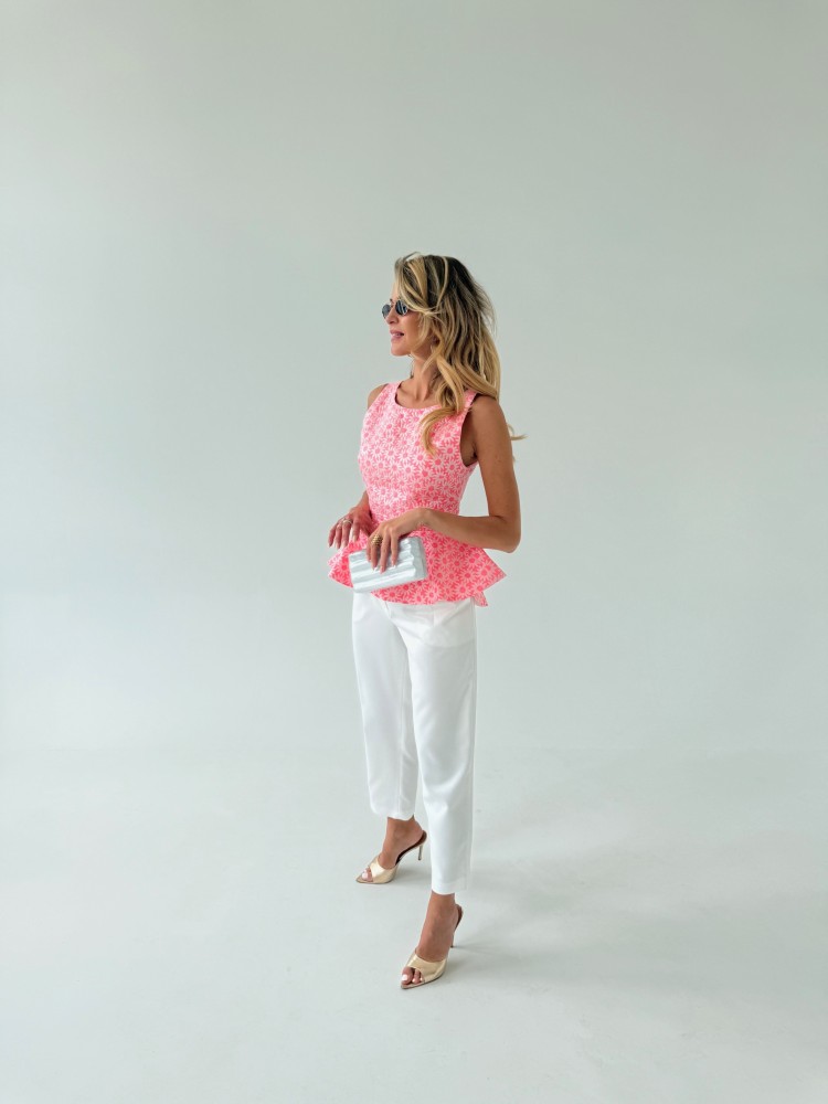 Bluzka różowa MILA