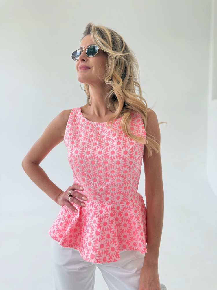 Bluzka różowa MILA