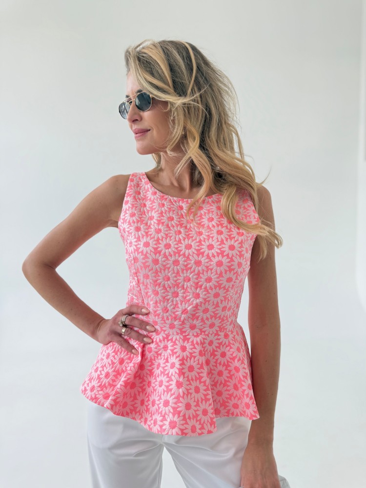 Bluzka różowa MILA