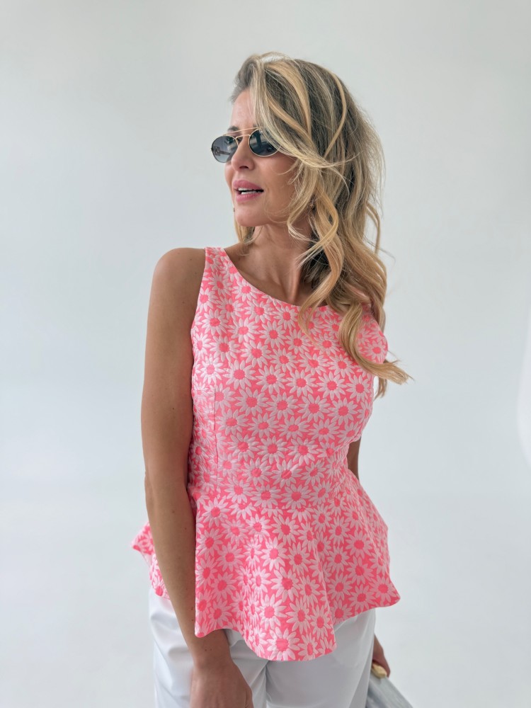 Bluzka różowa MILA