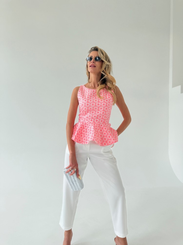 Bluzka różowa MILA