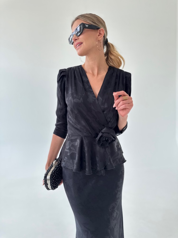 Bluzka czarna ALISON