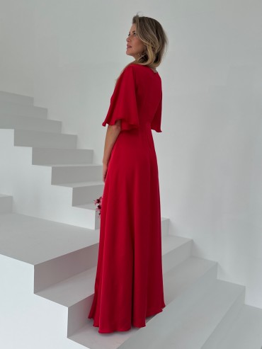 Sukienka czerwona RACHEL