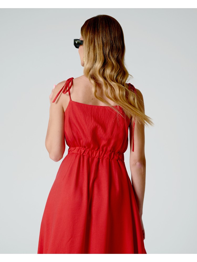 Sukienka czerwona SUSAN