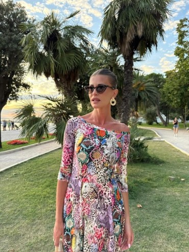 Sukienka różowa ELLIE