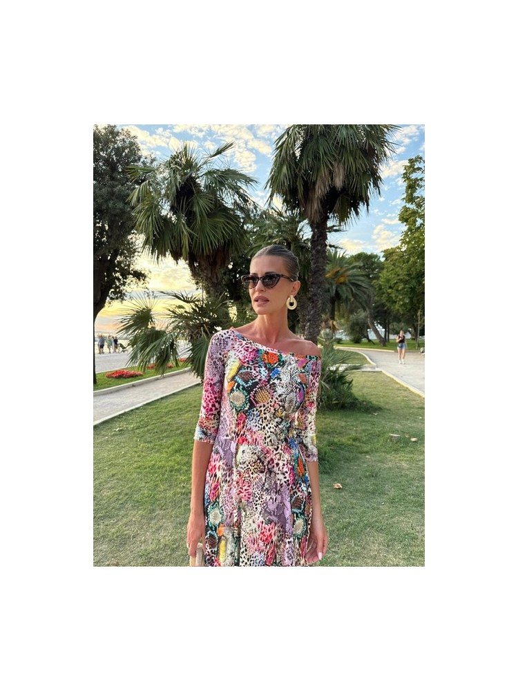 Sukienka różowa ELLIE