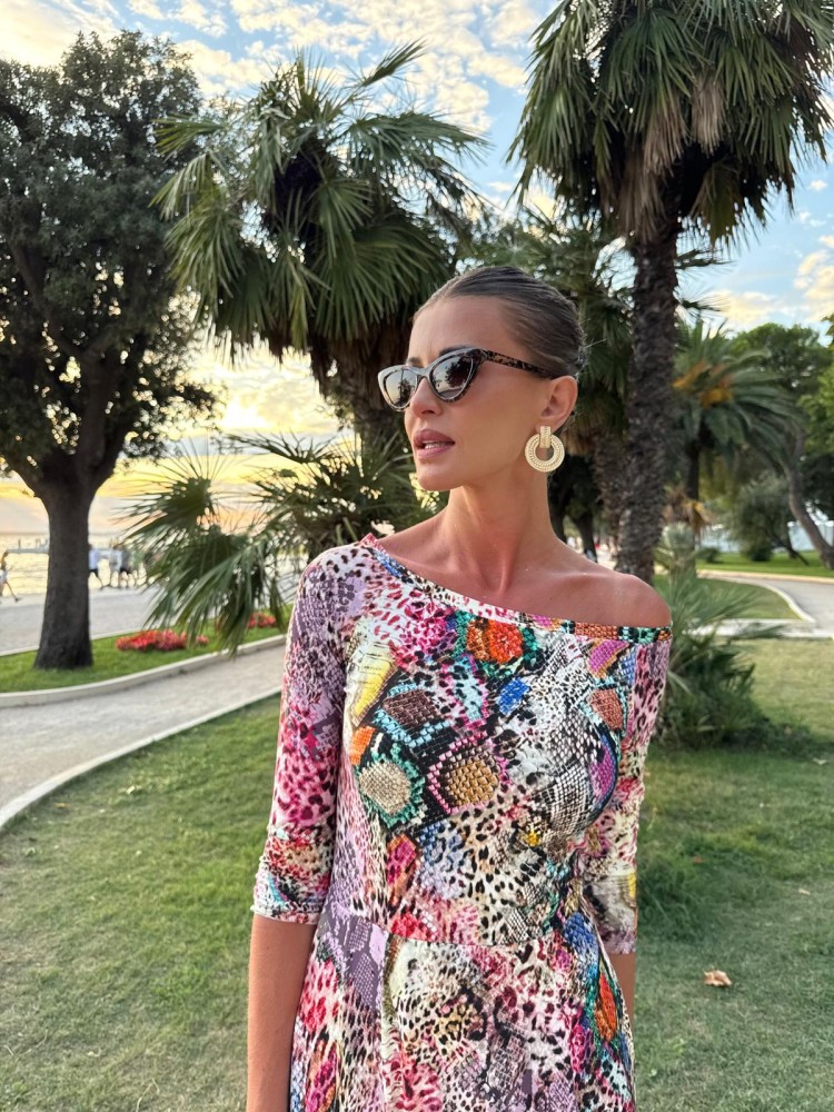 Sukienka różowa ELLIE