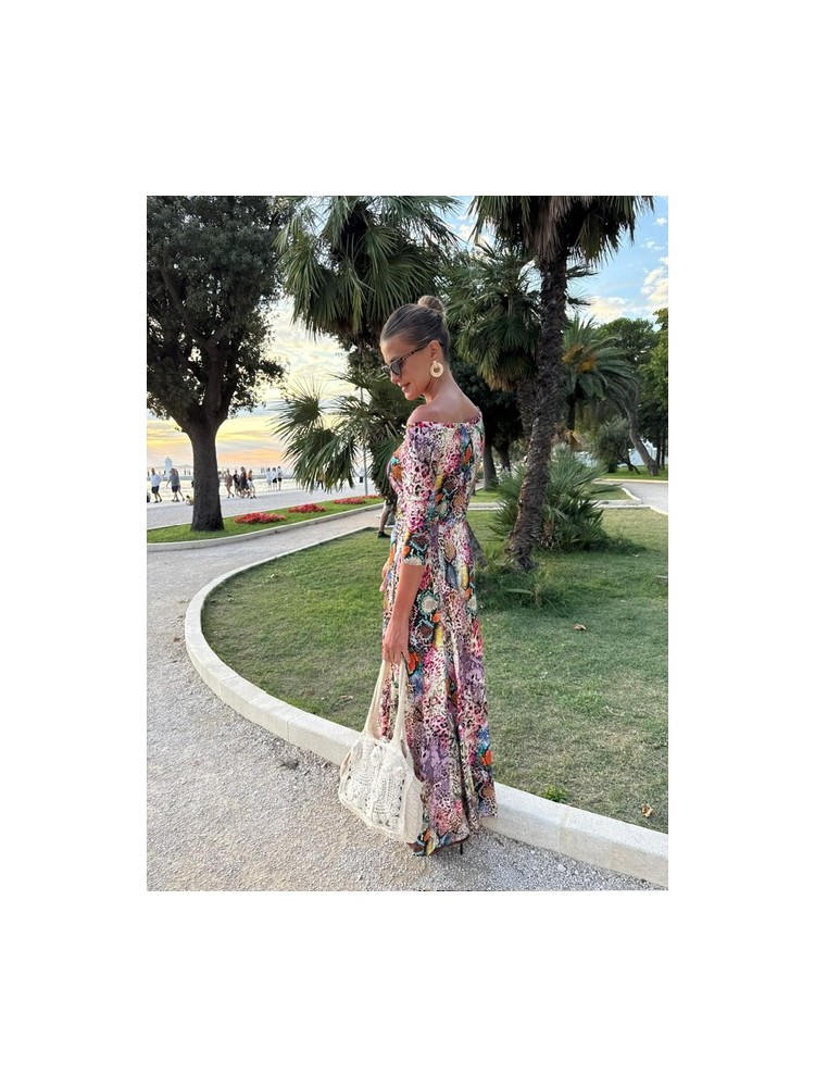 Sukienka różowa ELLIE