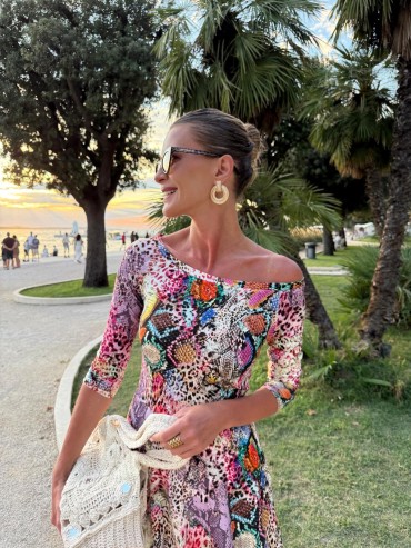 Sukienka różowa ELLIE