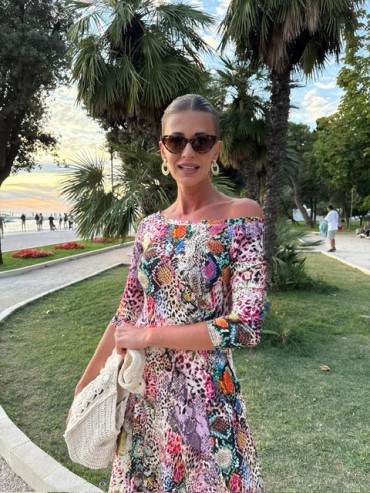 Sukienka różowa ELLIE