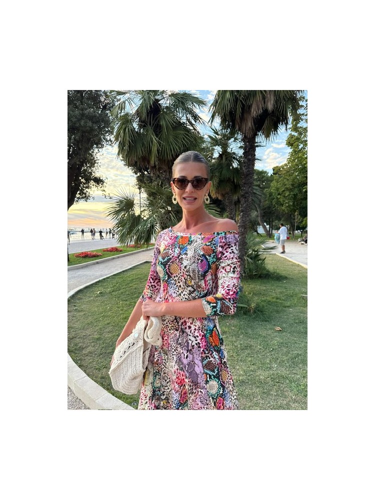 Sukienka różowa ELLIE