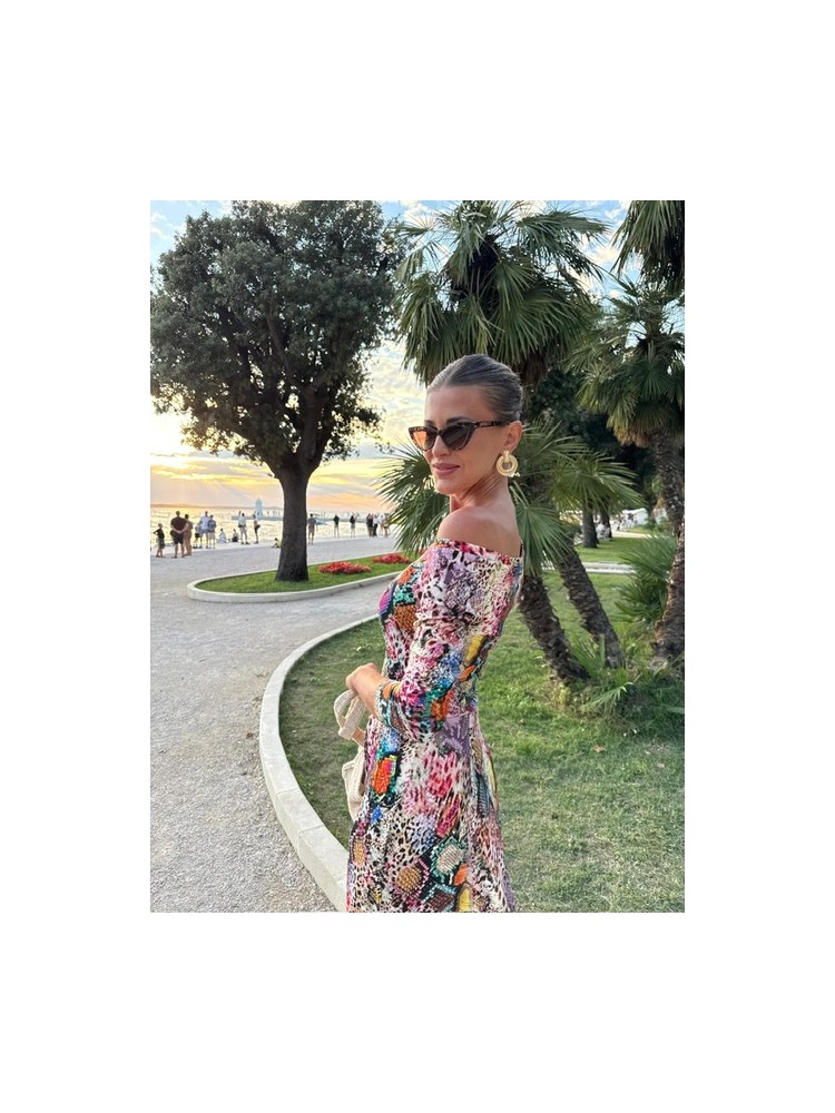 Sukienka różowa ELLIE