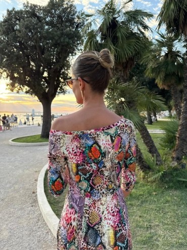 Sukienka różowa ELLIE