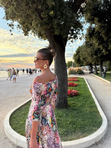 Sukienka różowa ELLIE