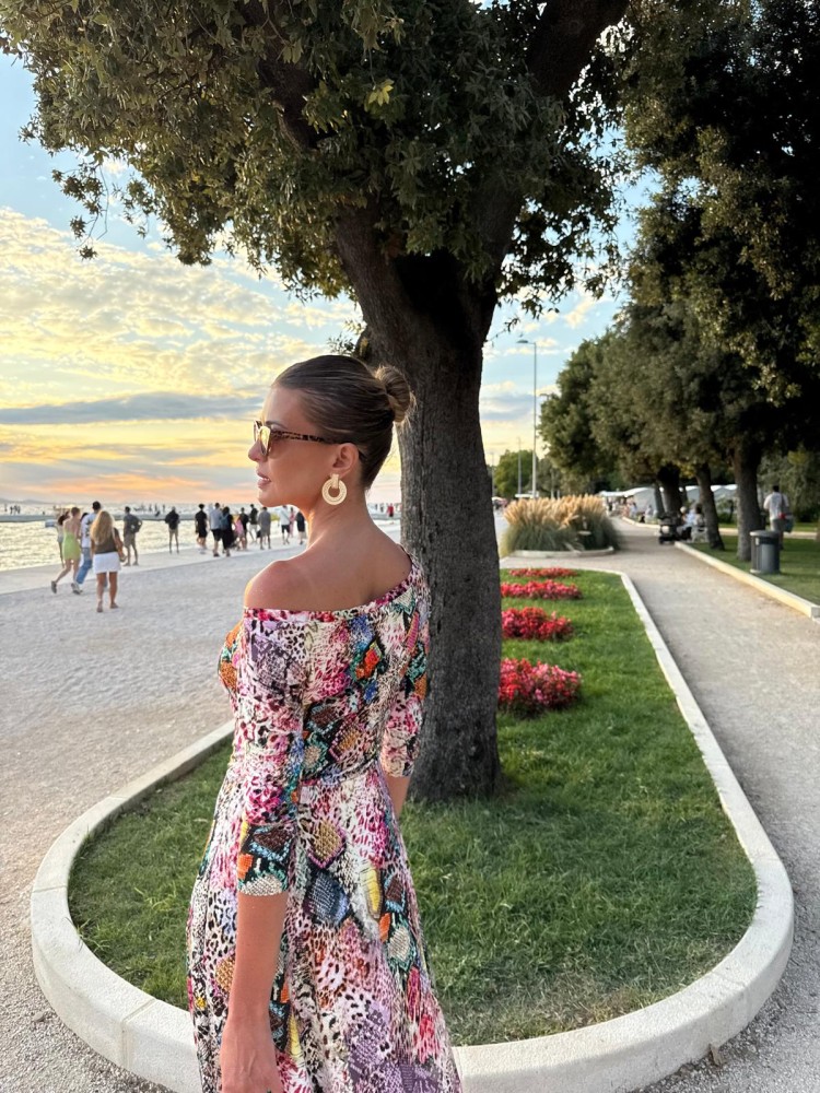 Sukienka różowa ELLIE