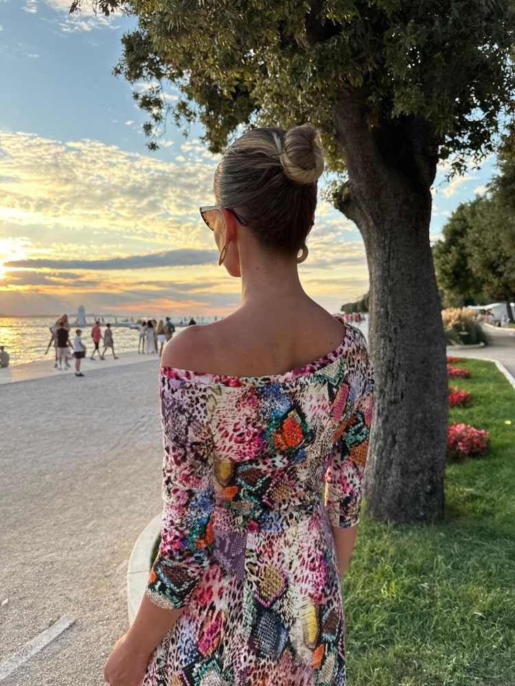 Sukienka różowa ELLIE