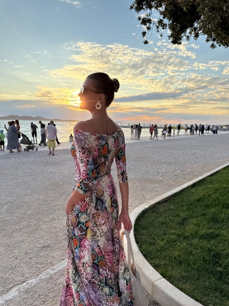 Sukienka różowa ELLIE