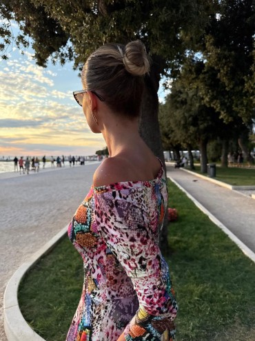 Sukienka różowa ELLIE