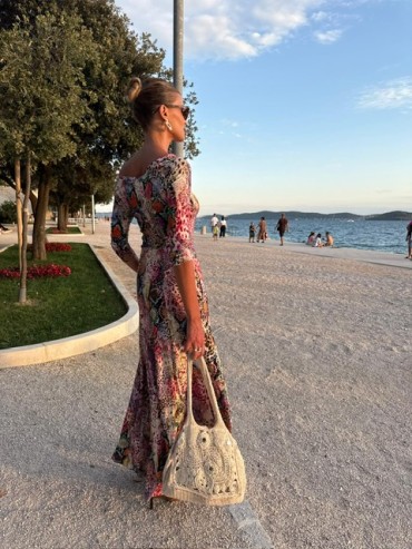 Sukienka różowa ELLIE