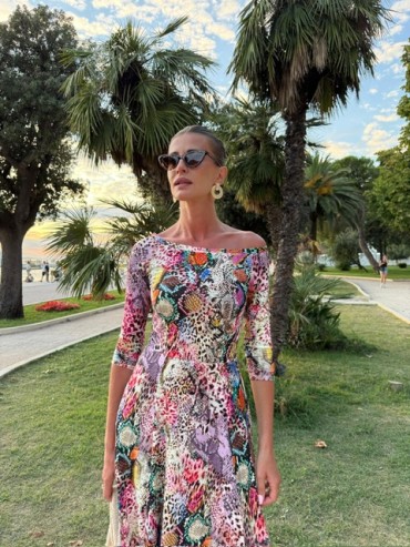 Sukienka różowa ELLIE