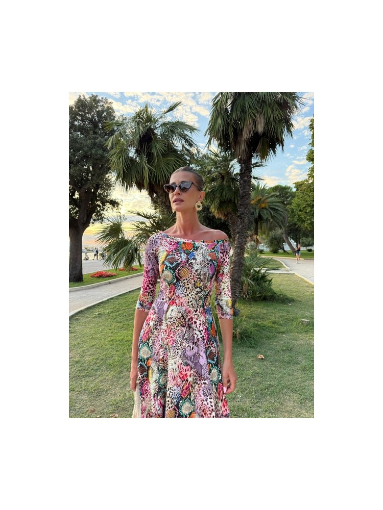 Sukienka różowa ELLIE