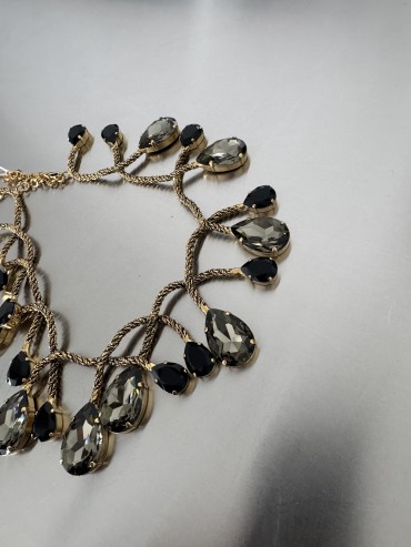 Kolia z kryształami