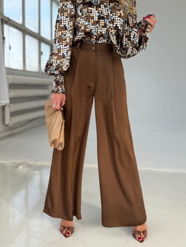 Spodnie brązowe NICO