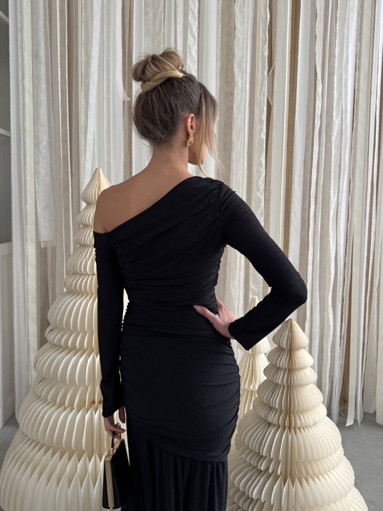 Sukienka czarna BALUA